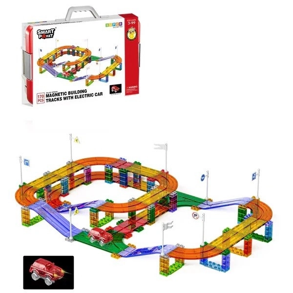 Magnetische bakstenen 170 elementen