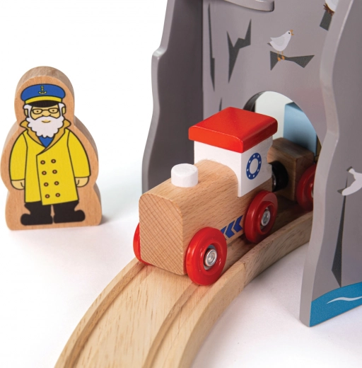 Kruistunnel met vuurtoren