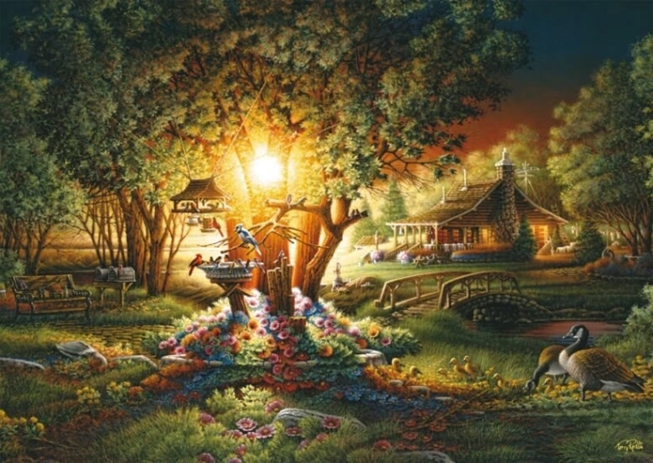 Puzzle SCHMIDT Lente in al haar pracht 1000 stukjes