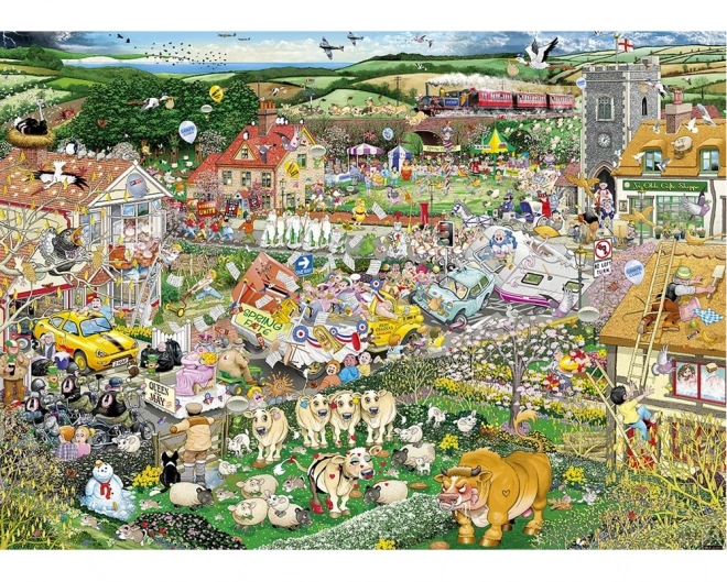 Puzzel Ik Hou van de Lente 1000 stukken