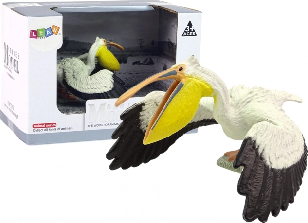 Grote verzamelfigurine van een pelikaan – Dieren van de wereld