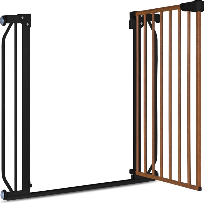 LIONELO Veiligheidsbarrière Truus Slim Zwart Koolstof Natuurlijk