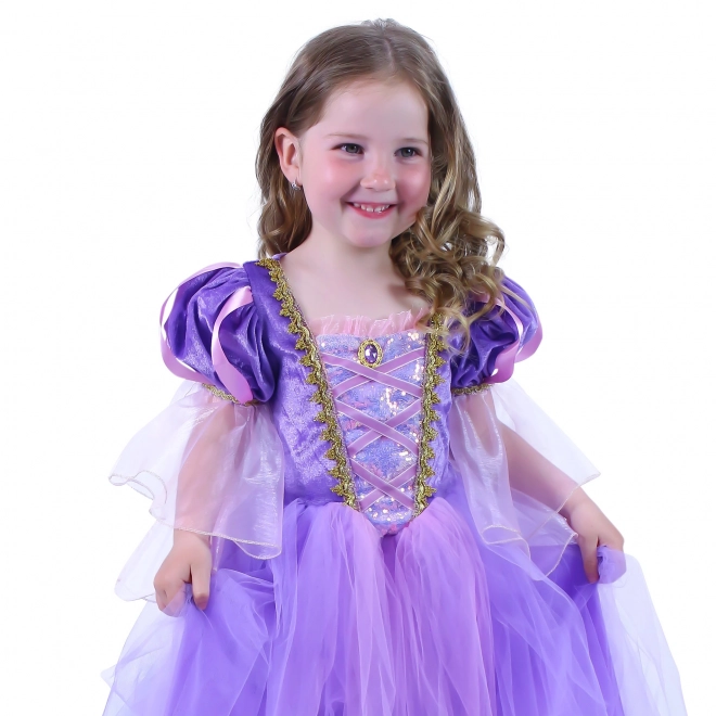 Meisjeskostuum prinses Viooltje (S)