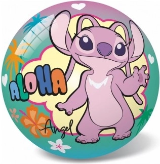 Opgeblazen bal met Stitch-motief 14 cm