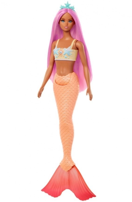 Barbie Zeemeerminpop met Oranje Staart