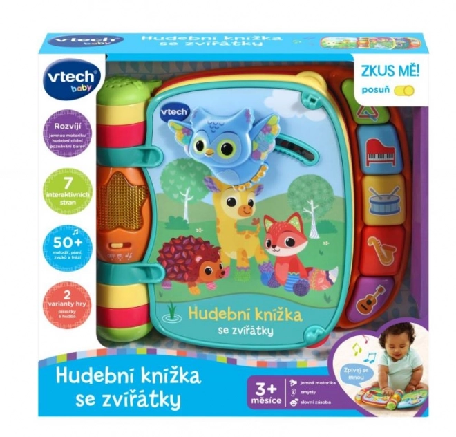 Vtech Muzikale Boekje met Diertjes CZ
