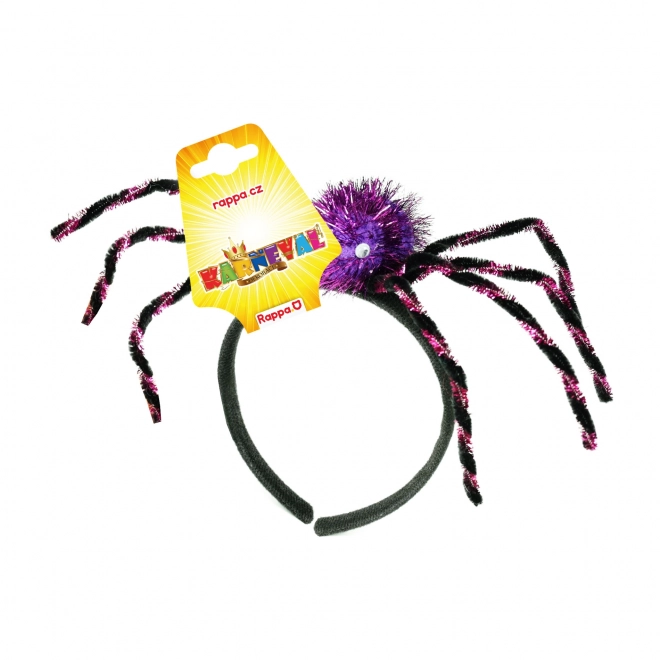 Halloween haarband met spin