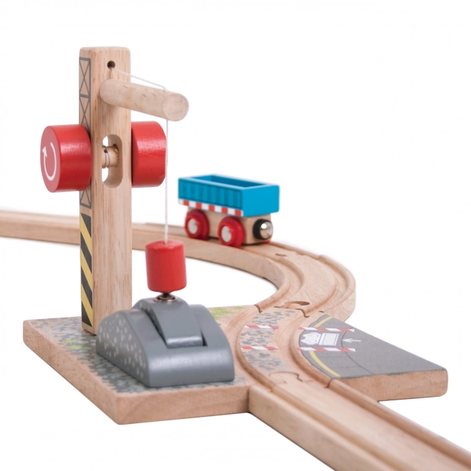Bigjigs Rail Kraan met Grind