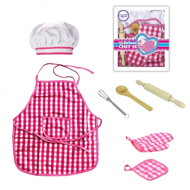 Set Kleine Kok Keukenschort met Accessoires 7 stuks