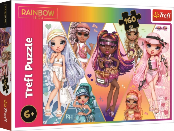 TREFL Puzzel Rainbow High: Gelukkige vriendinnen 160 stukken