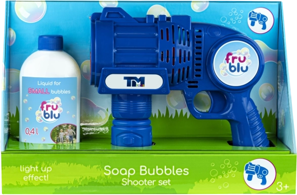 Fru Blu bubbelpistool met navulling 0,4 l