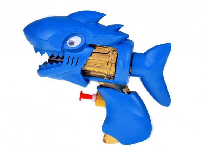 Zakformaat waterpistool Blauwe Haai voor kinderen