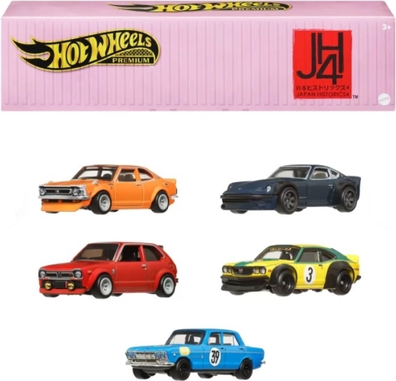 Set van 5 metalen voertuigen Premium Auto Japan