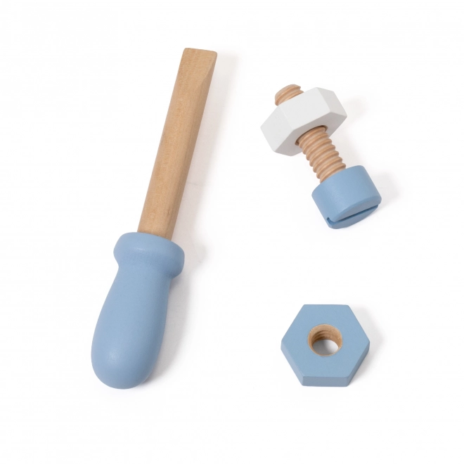 Set van kleine klusjesman met gereedschap van Classic World