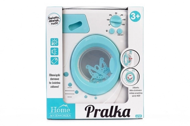 Wasmachine met geluid