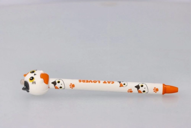 Uitwisbare pen met kattenmotief 3D 0.5mm