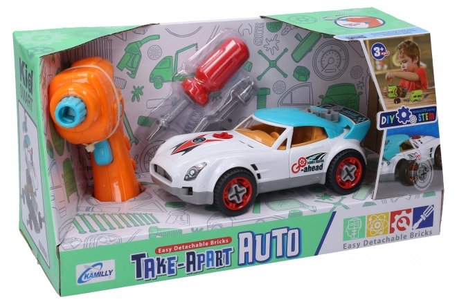 Schroefraceauto 18 cm