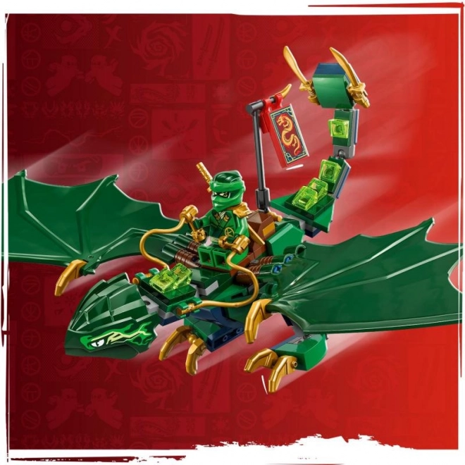Lego Ninjago groene bosdraak van Lloyd