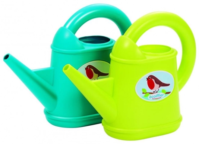 Klein kannetje met vogelmotief 18 cm