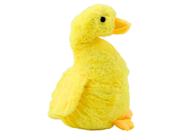 Pluche gele gans 40 cm