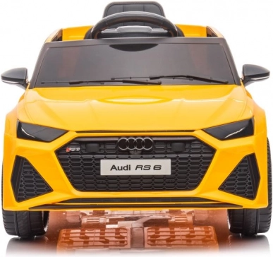 Kinderaccuauto Audi RS6 geel