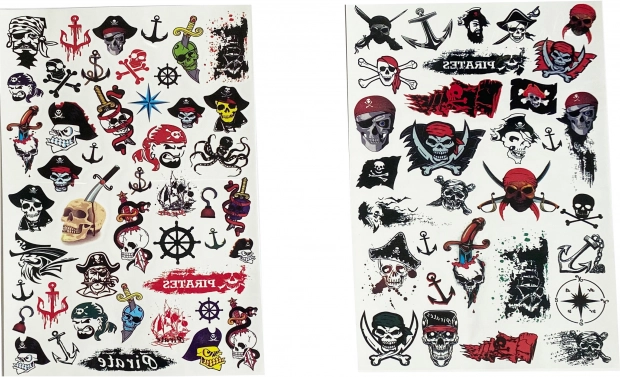 Tattoostickers voor jongens 25 cm
