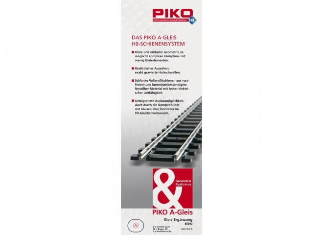 Piko Spoor Set A (basis ovaal) - 55300