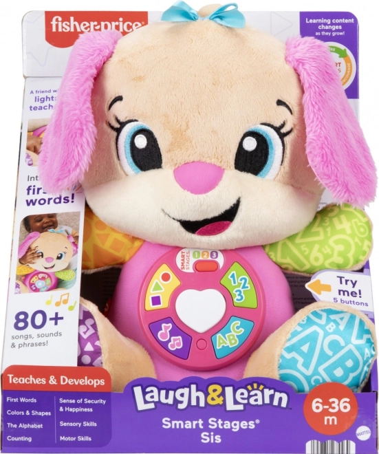Sprekende puppyzusje Fisher-Price Smart Stages