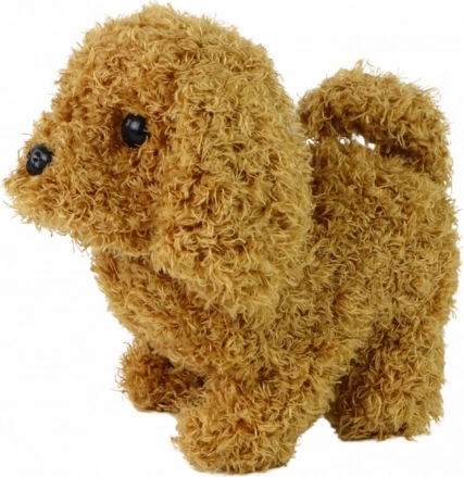 Interactieve speelgoed blaffend bruin puppy