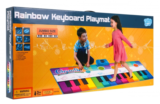 Grote Muziekmat Super Kleurrijk Toetseninstrument