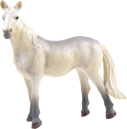 Realistische figuren van een paard en een veulen