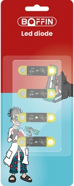 Boffin Magnetic set LED-diodes – 12 lampjes in verschillende kleuren