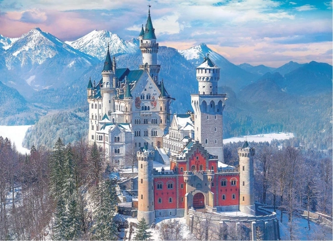 Puzzle EUROGRAPHICS Kasteel Neuschwanstein 1000 stukjes