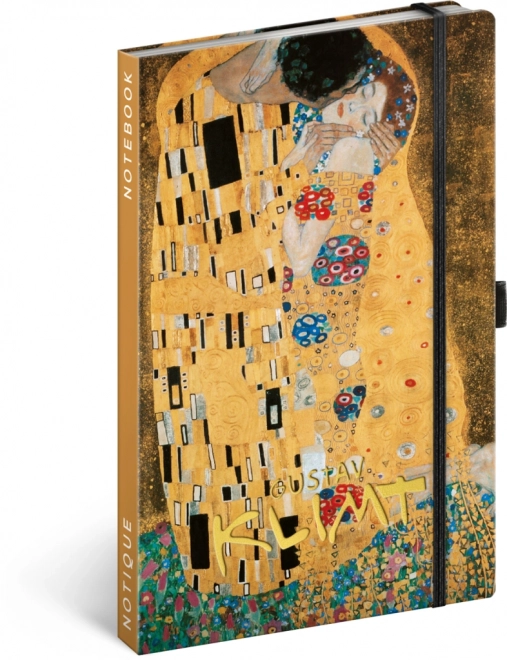 Gestippeld notitieboek NOTIQUE Gustav Klimt 13 × 21 cm