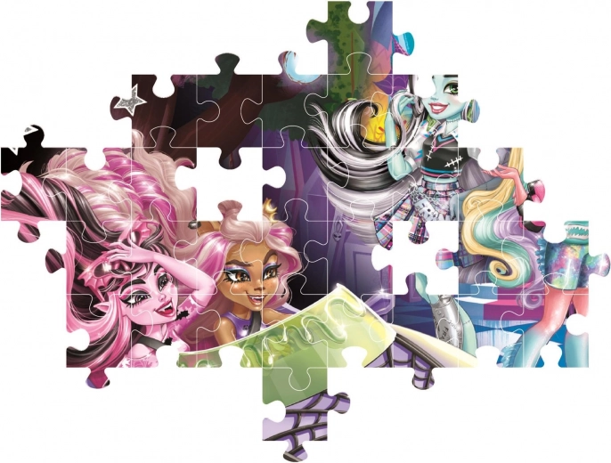 Levendige kleuren en geliefd MONSTER HIGH-motief