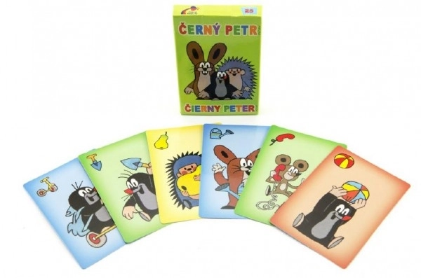zwarte Piet Mol gezelschapsspel - kaarten in kartonnen doosje 6x9cm
