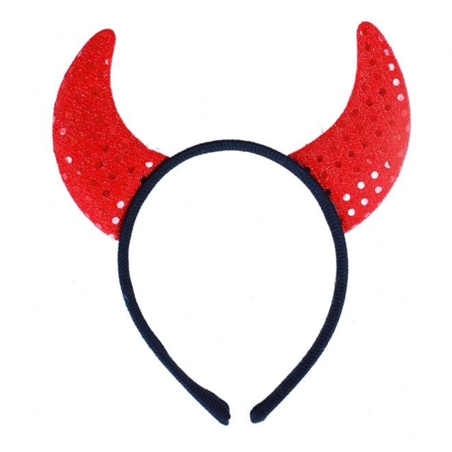 Set van hoorns en masker voor volwassenen demon
