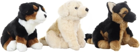 Pluchen hond 26 cm