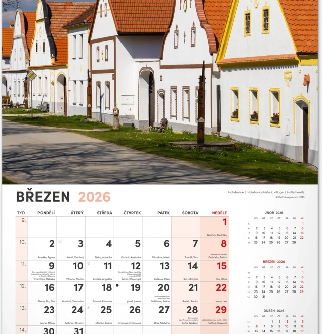 Wandkalender Mijn Vaderland 2026