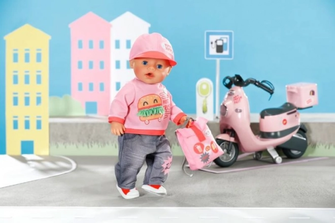 BABY born stadsoutfit voor pop 43 cm