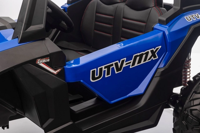 Elektrische kinderbuggy UTV-MX blauw