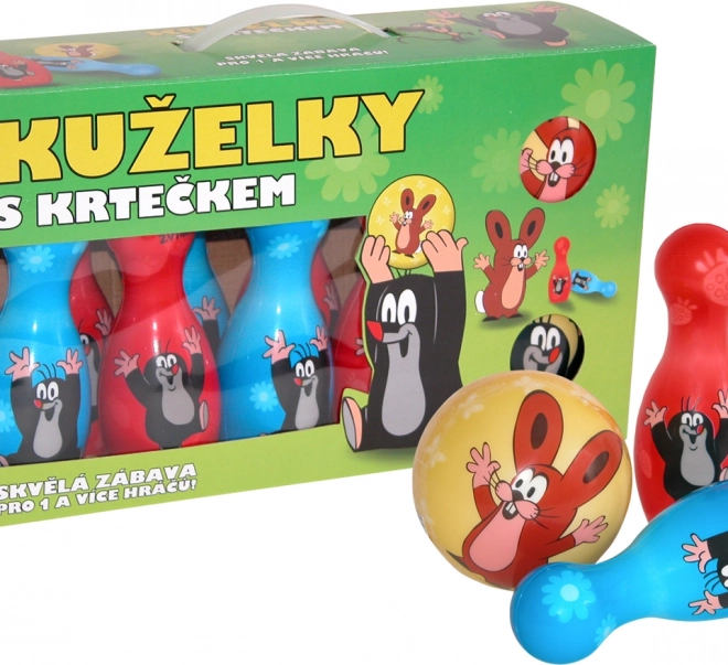 Kinderkegels met KRTEČEK