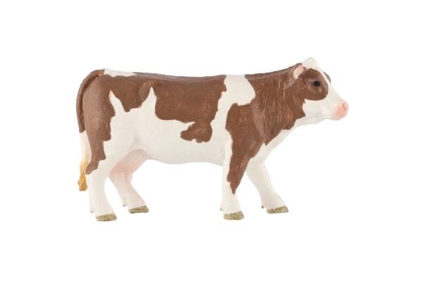 Realistisch model van Tsjechisch bont vee van kunststof 12 cm