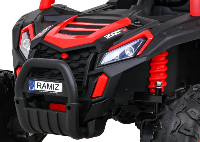 Buggy UTV 2000M raceauto met accu + MP3 geluiden lichten + afstandsbediening + langzame start
