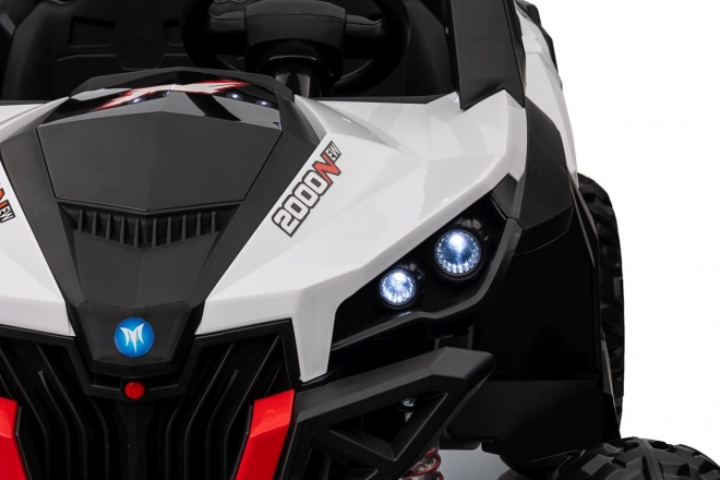 Elektrisch kinderauto UTV-MX 2000N wit