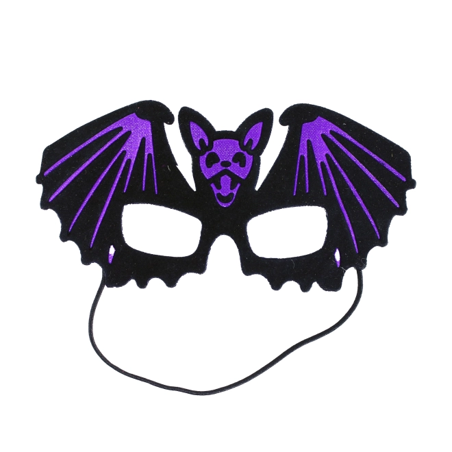 Stijlvol masker met vleermuis