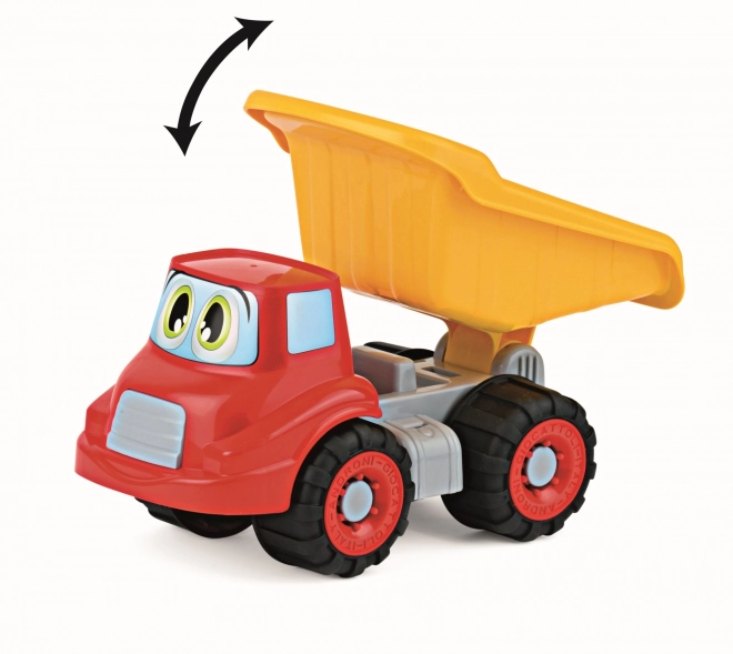 Androni vrolijke vrachtwagen met kipper