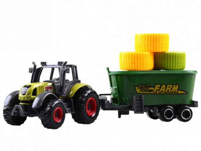 Tractor combinatie landbouwmachines maaidorsers ZA4366