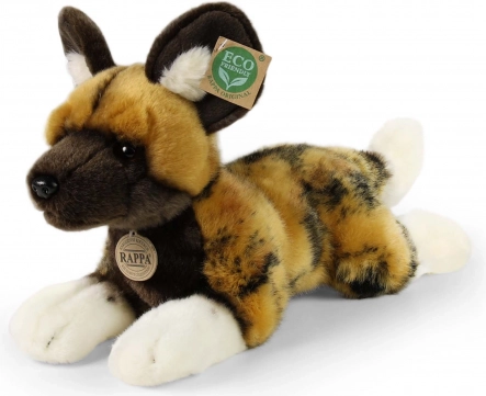 Pluchen Afrikaanse wilde hond 28 cm RAPPA eco-friendly