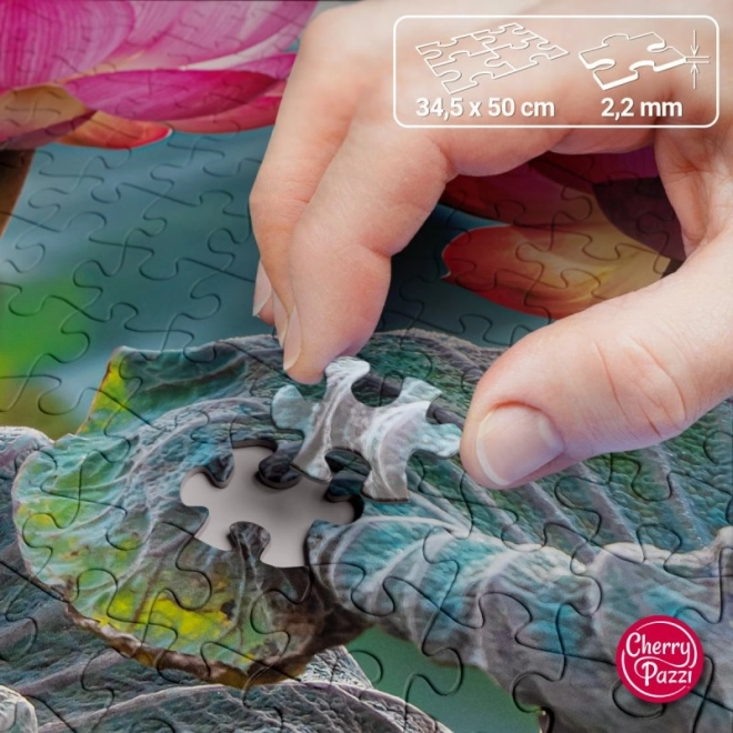 Puzzel Roze Lotus Bloemen 500 Stukken